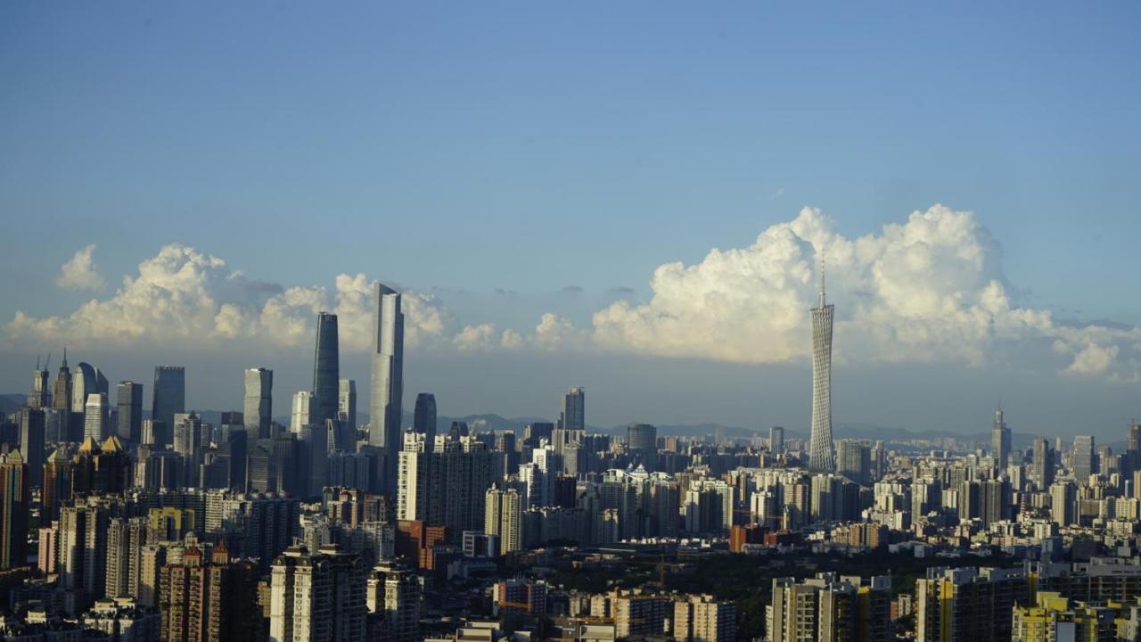 Guangzhou City Inn Hotel Apartment Changgang Eksteriør bilde